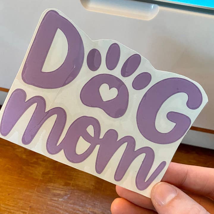 Dog Mom Autoaufkleber für den Großhandel von Miley’s Munchies