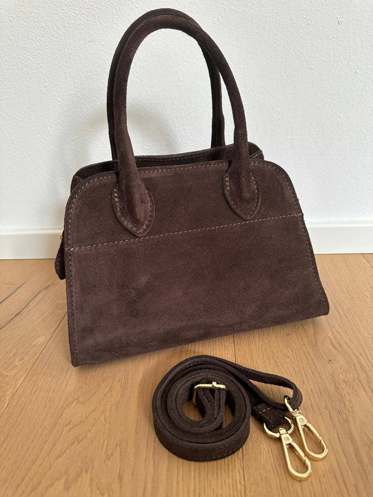 Zhade - Wholesale Top Handle Bag - Women's - MEGAN SMALL - suede10