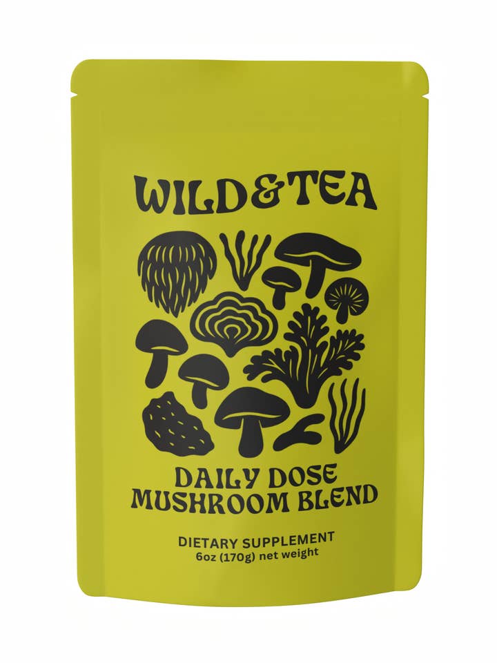 Daily Dose Mushroom Blend for wholesale by Wild & Tea