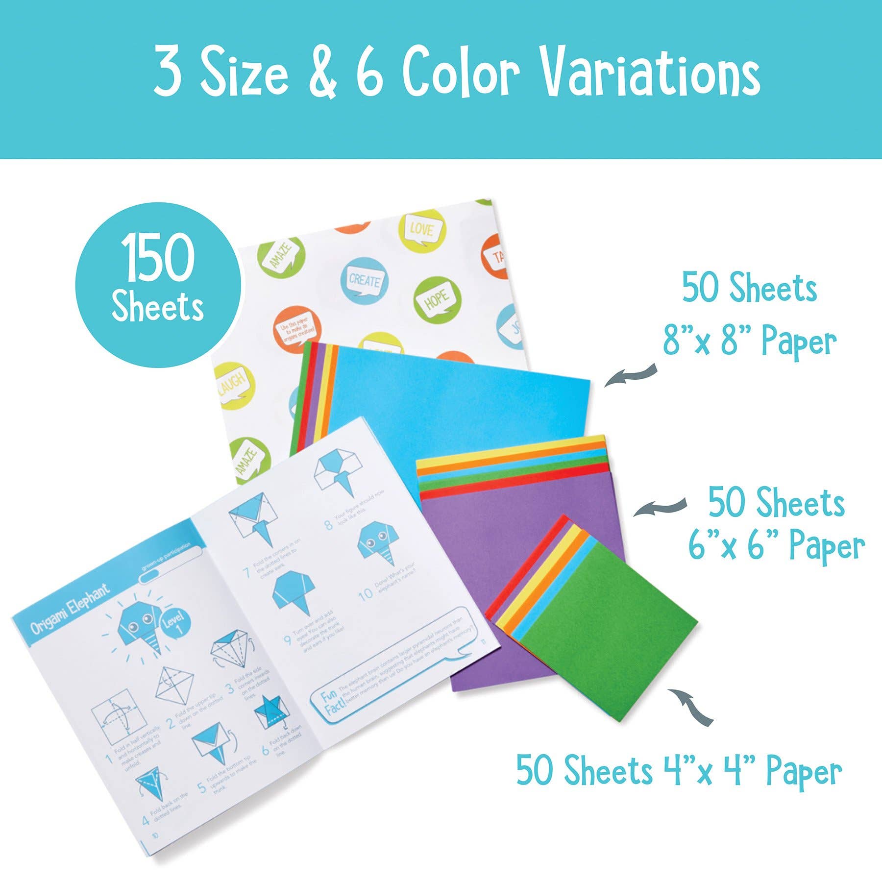 Open The Joy - Wholesale DIY Craft Kit - Kids - Origami Activity Kit: Nurture Mindfulness4