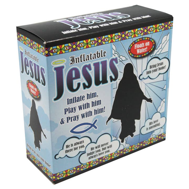 The Diabolical Gift People - Novelty Gifts, Mother's Day - Wholesale Gag Gift/Novelty Gift - Inflatable Jesus - Christmas Gifts, Secret Santa Gifts Men
