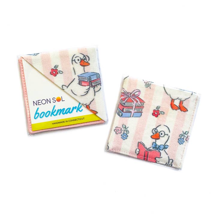 Corner Bookmark | this silly goose reads for wholesale by NEON SOL