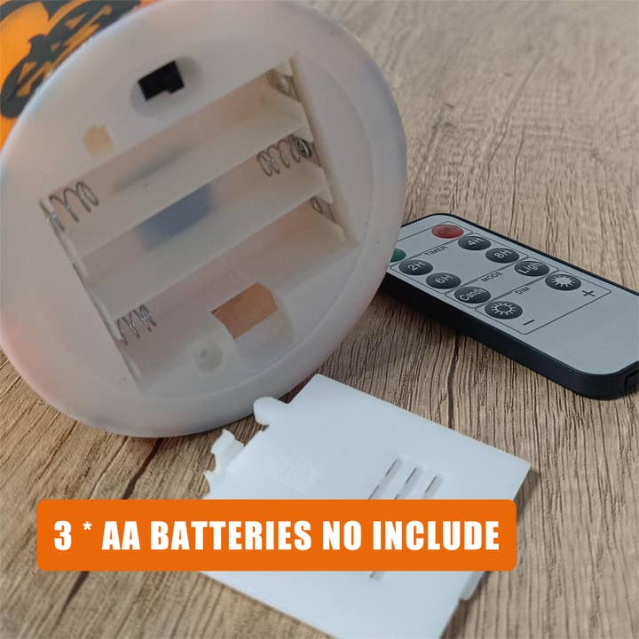Candles Meta – Vela sem chama por atacado – Velas LED multifunções remotas de Halloween a pilhas 2