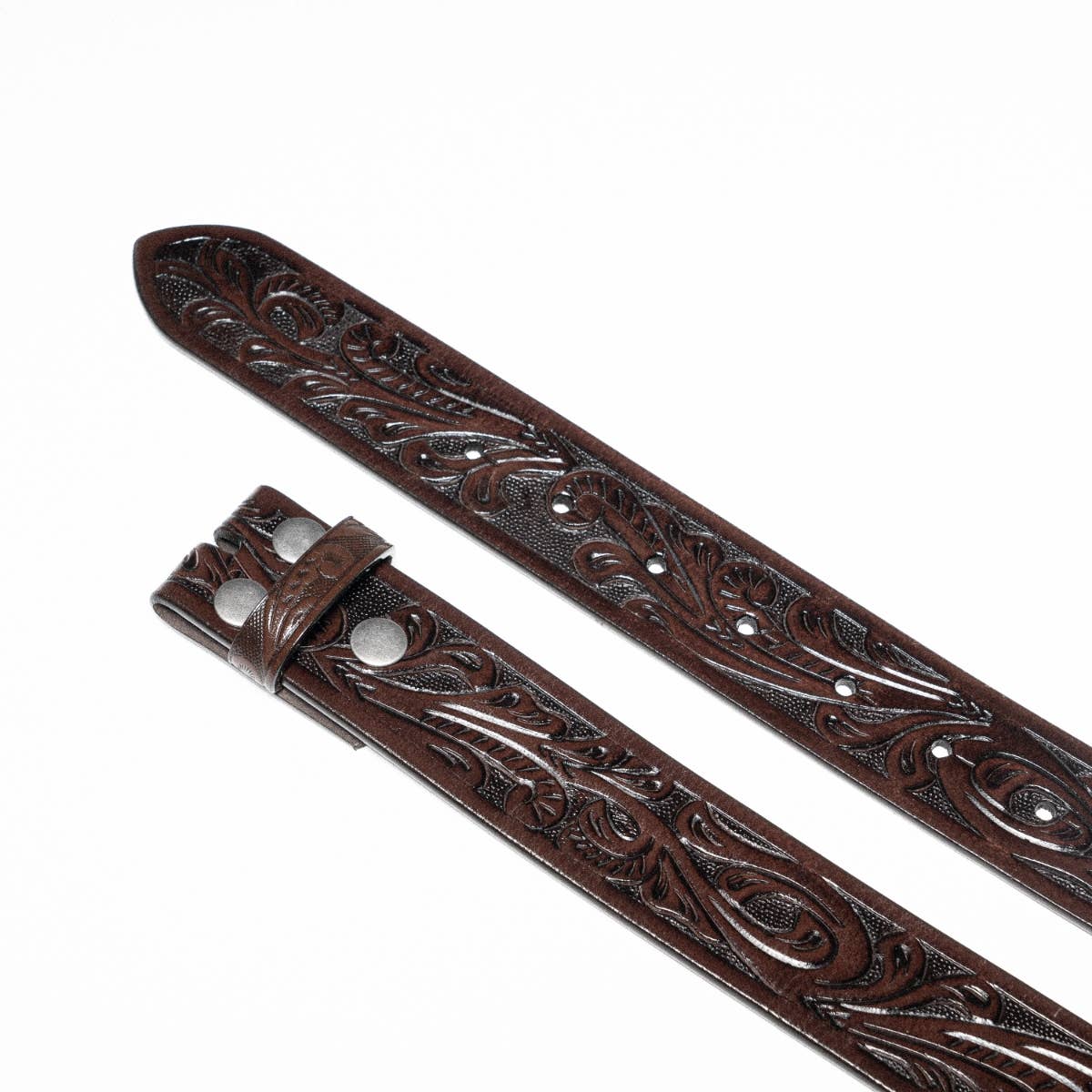 Fabio Valenti - Vendita all'ingrosso Cintura - Uomo - Cintura da uomo in vera pelle con cinturino a scatto senza fibbia6