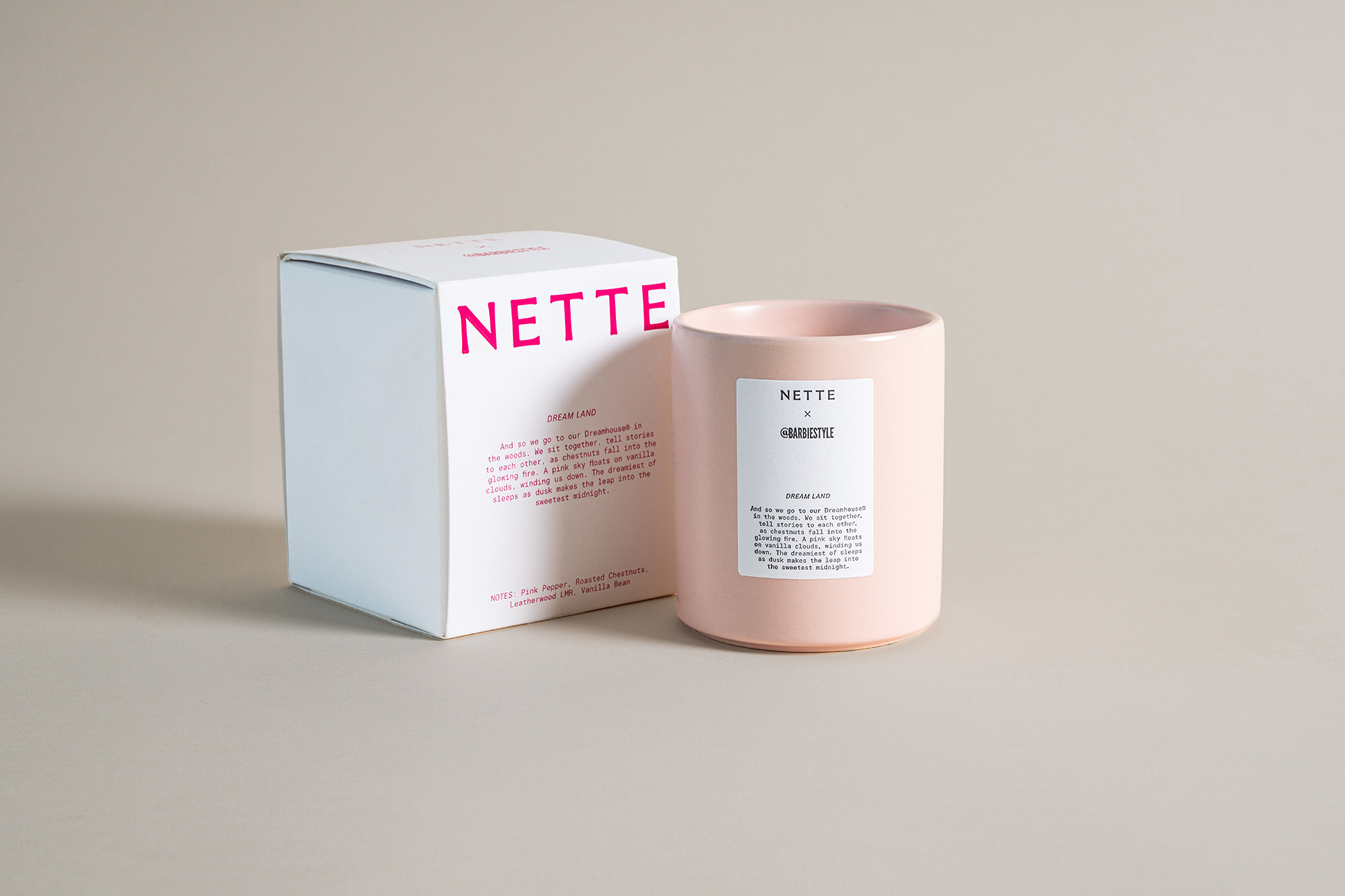 Nette - Wholesale Jar/Filled Candle - Dream Land Scented Candle1