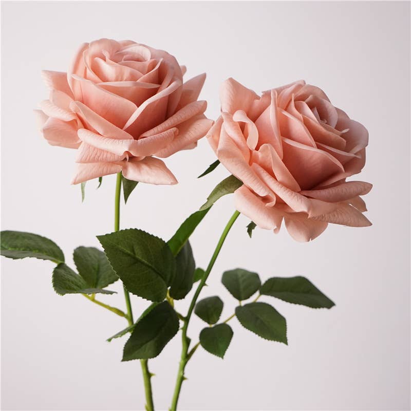 Angel Isabella - Wholesale Artificial Flowers - 26" Premium Real Touch Rose–Full & Elegant Bloom1
