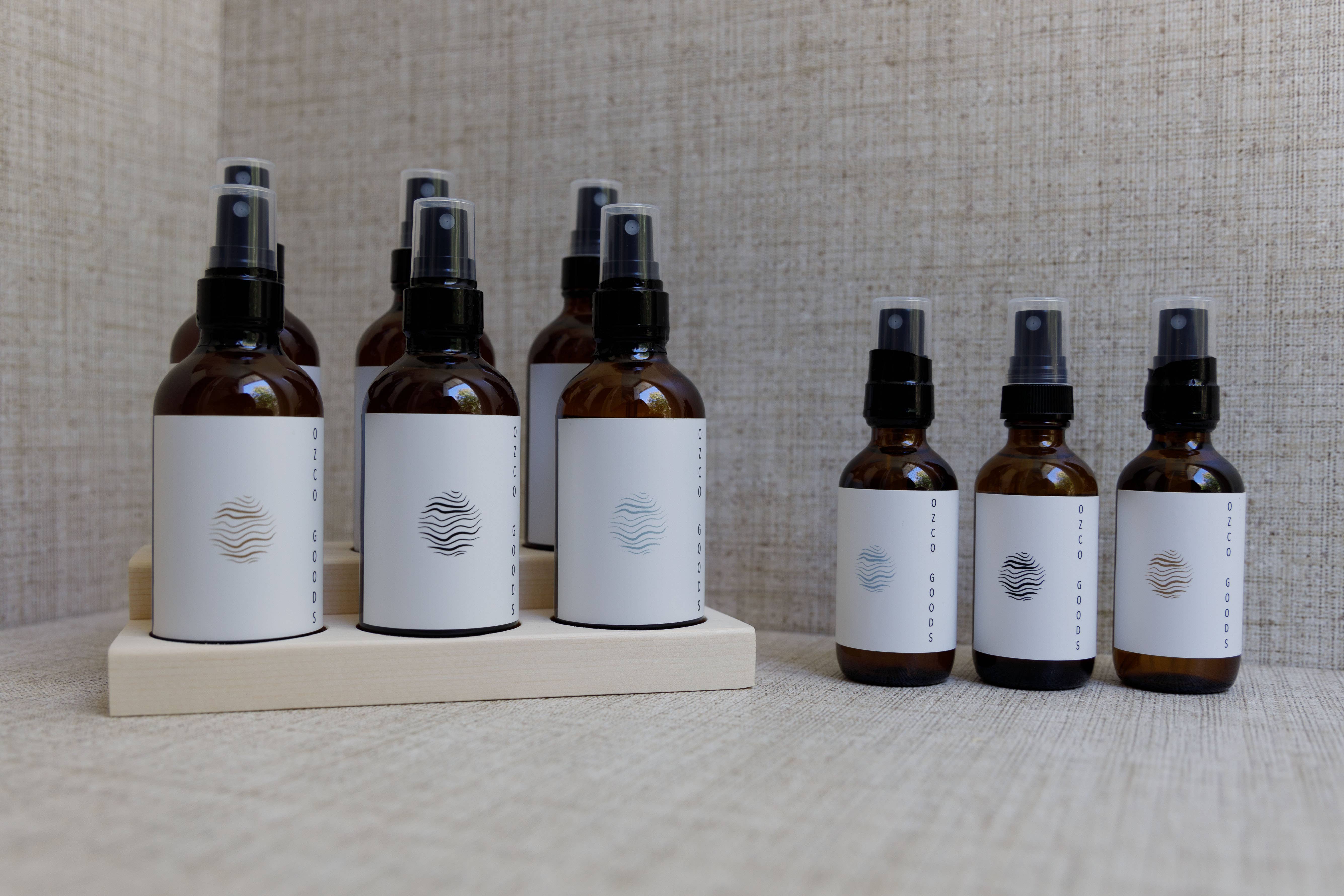 OZCO Goods - Wholesale Pain Relief Spray/Cream - POS 4oz Bottle Display - 2 tier / 6 slot1