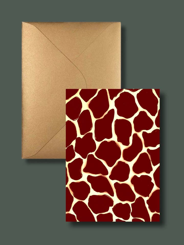 Giraff gratulationskort för wholesale av The Art Buff