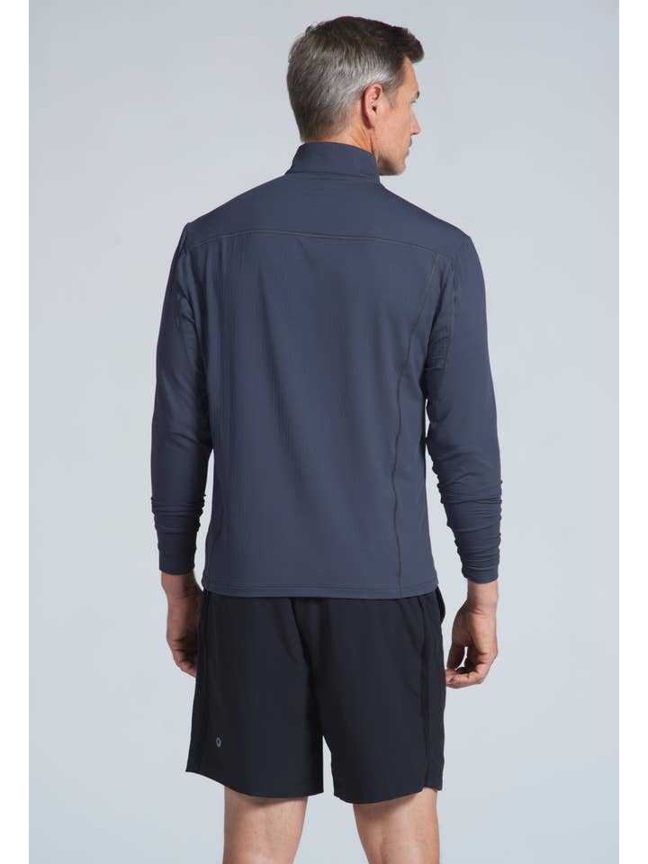 IBKÜL - Wholesale Athletic Top - Men's - Long Sleeve Mock Neck Pullover - 90199 (Modern Fit)13