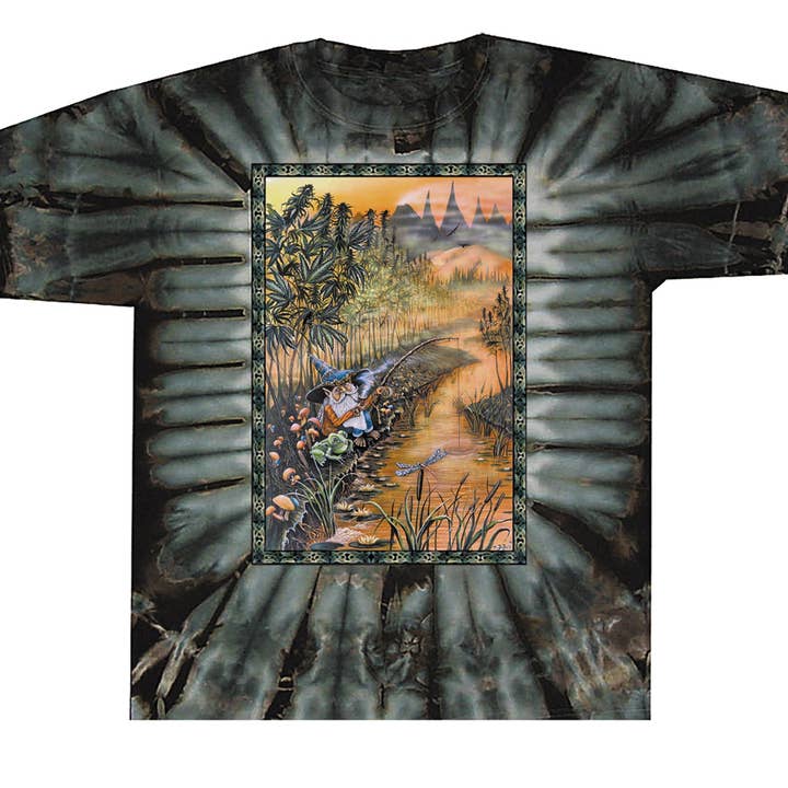 T-127 // Fishing Gnome for wholesale by HappyLife Productions