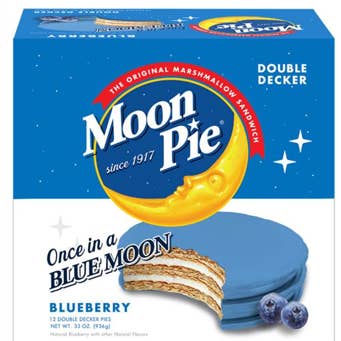 Grandpa Joe's Candy Shop - Wholesale Cookie - Moon Pie Blueberry, Double Decker Pies 2.75oz 12ct