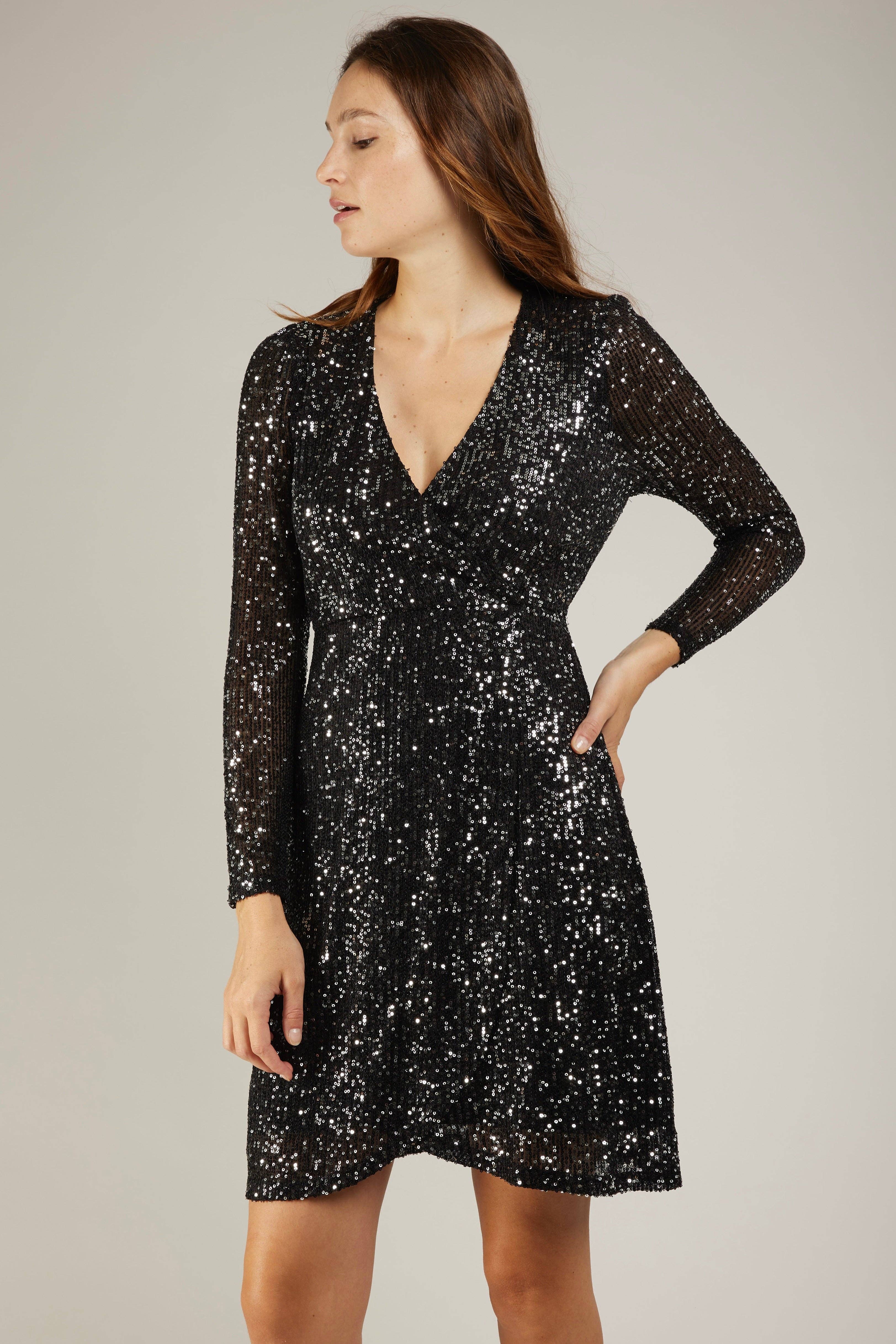 UNRIPE FEVER - Sequin short dress for wholesale on Faire12