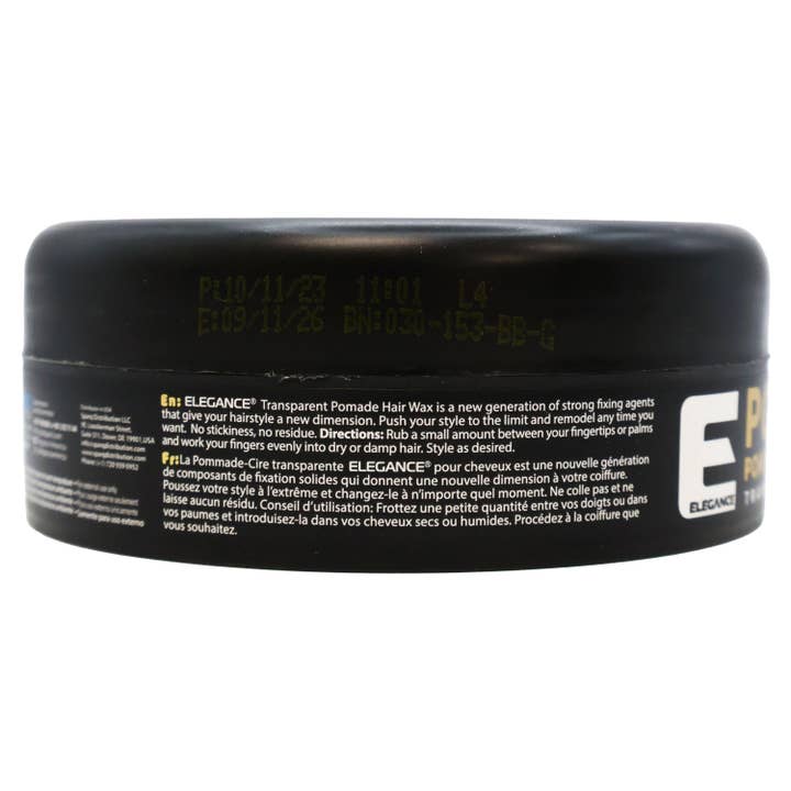 KT Supply - Venta al por mayor Tratamiento capilar - Hombre - Cera para el cabello Elegance Pomada Transparente 140 ml3