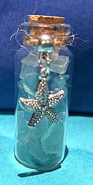 A SEAGLASS CREATION/SALTY SIGNS DESIGNS - Wholesale Pendant/Charm Necklace - Seaglass Charm Bottles - Stainless Steal Charms2