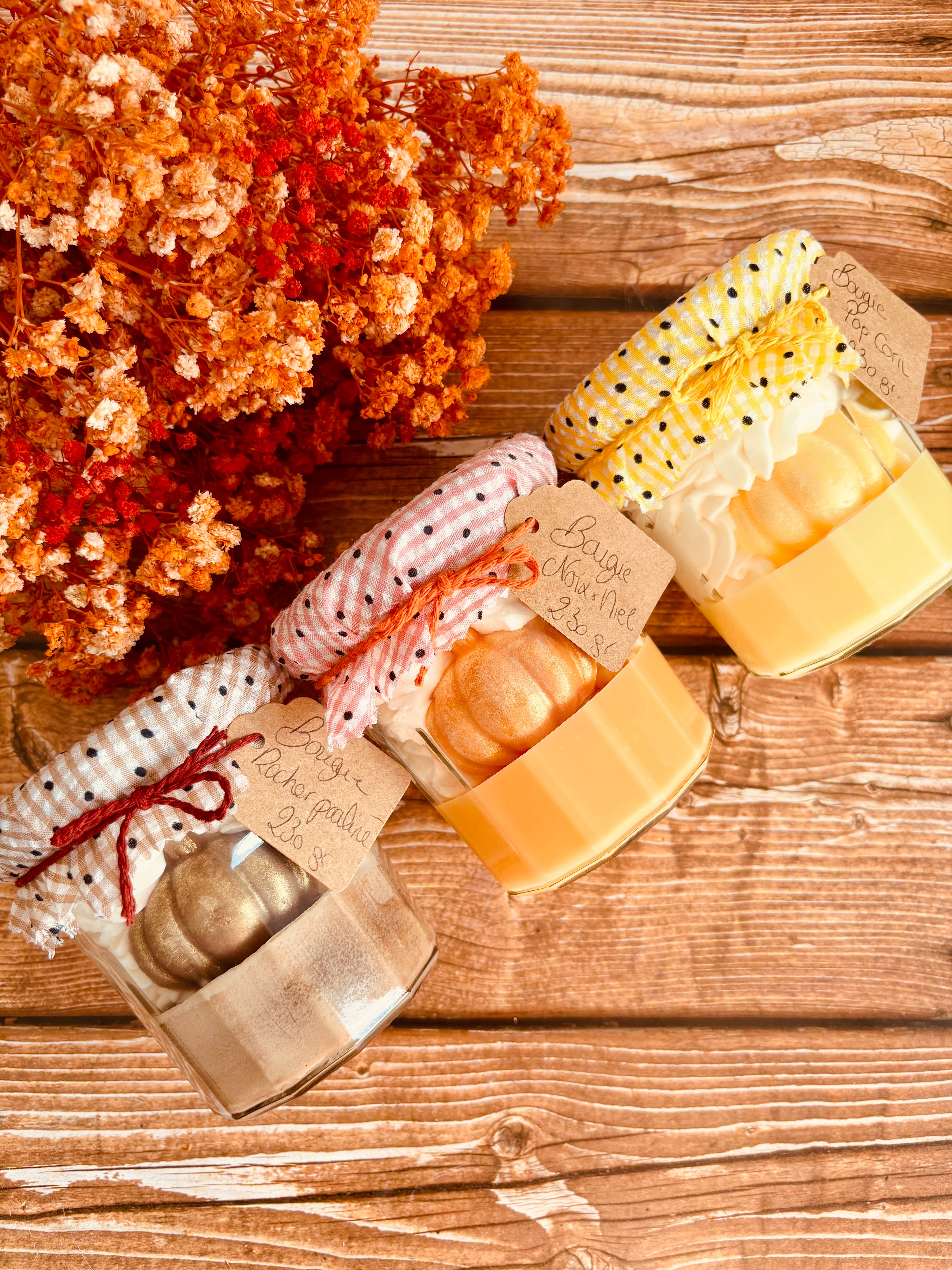 A l'état Naturel - Wholesale Jar/Filled Candle - Autumn Gourmet Candles