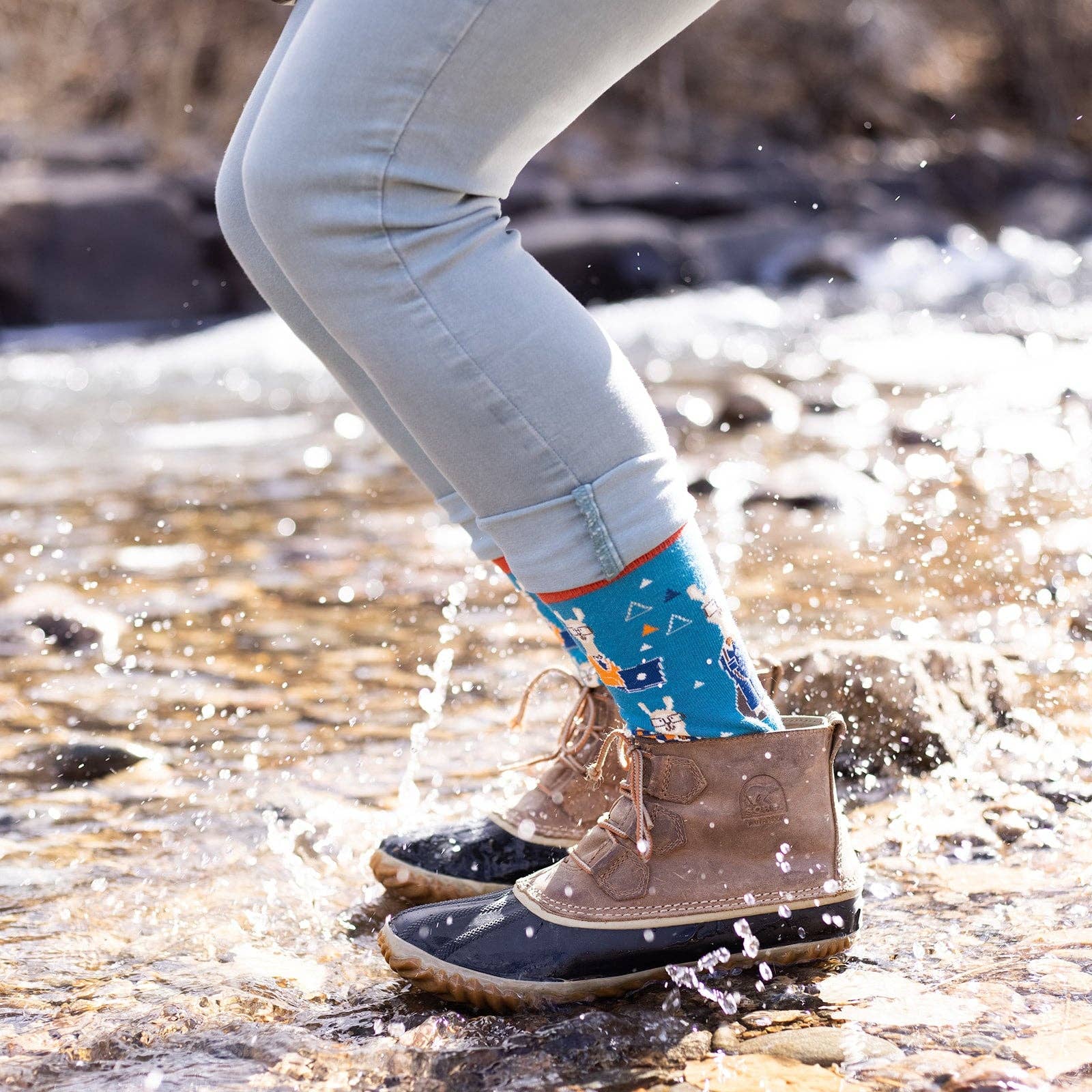 Lavley – wholesale Socks – Unisex – Nerdy Llama Socks7