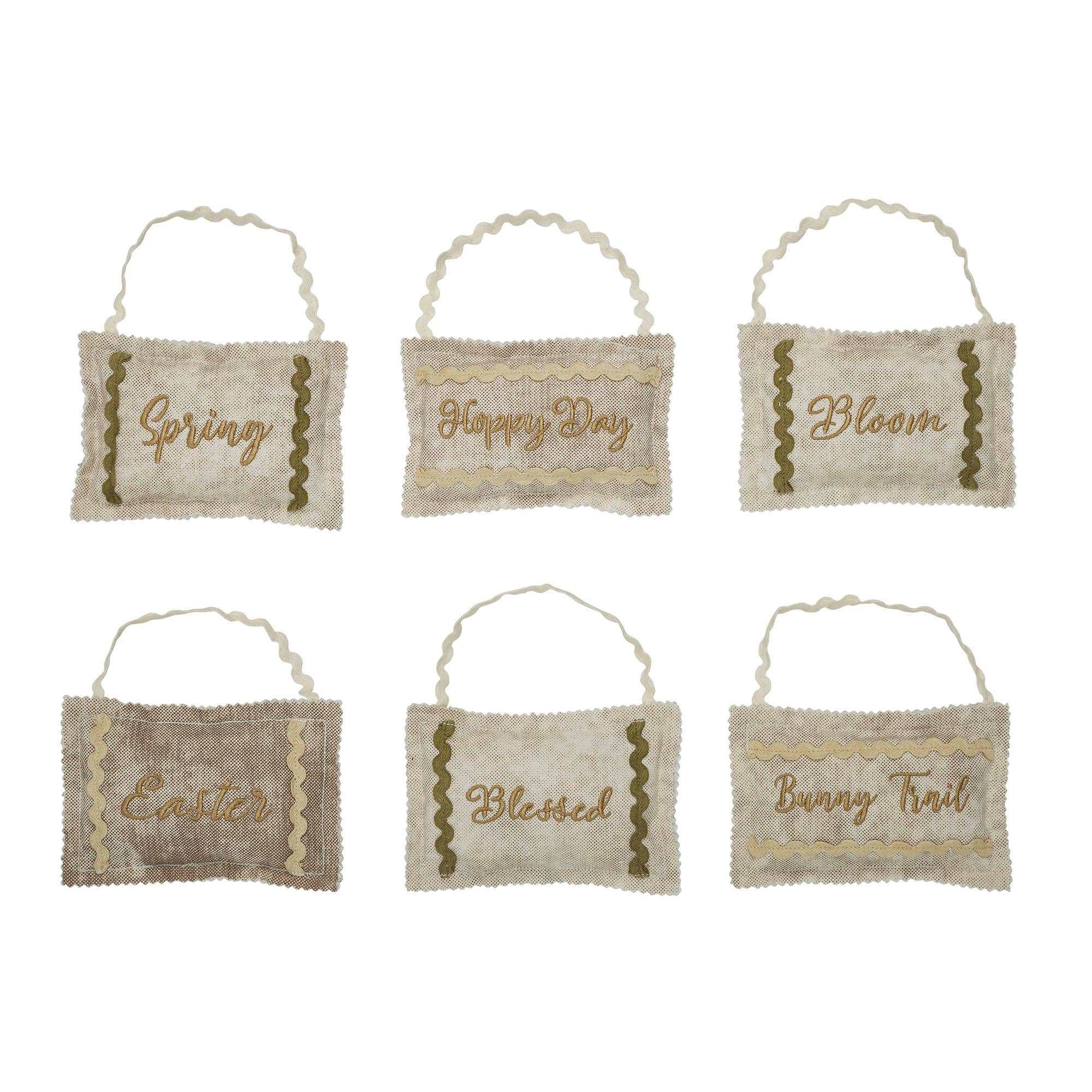 VHC Brands - Wholesale Ornament - Spring In Bloom Easter & Spring Bowl Fillers Set of 6 3x52