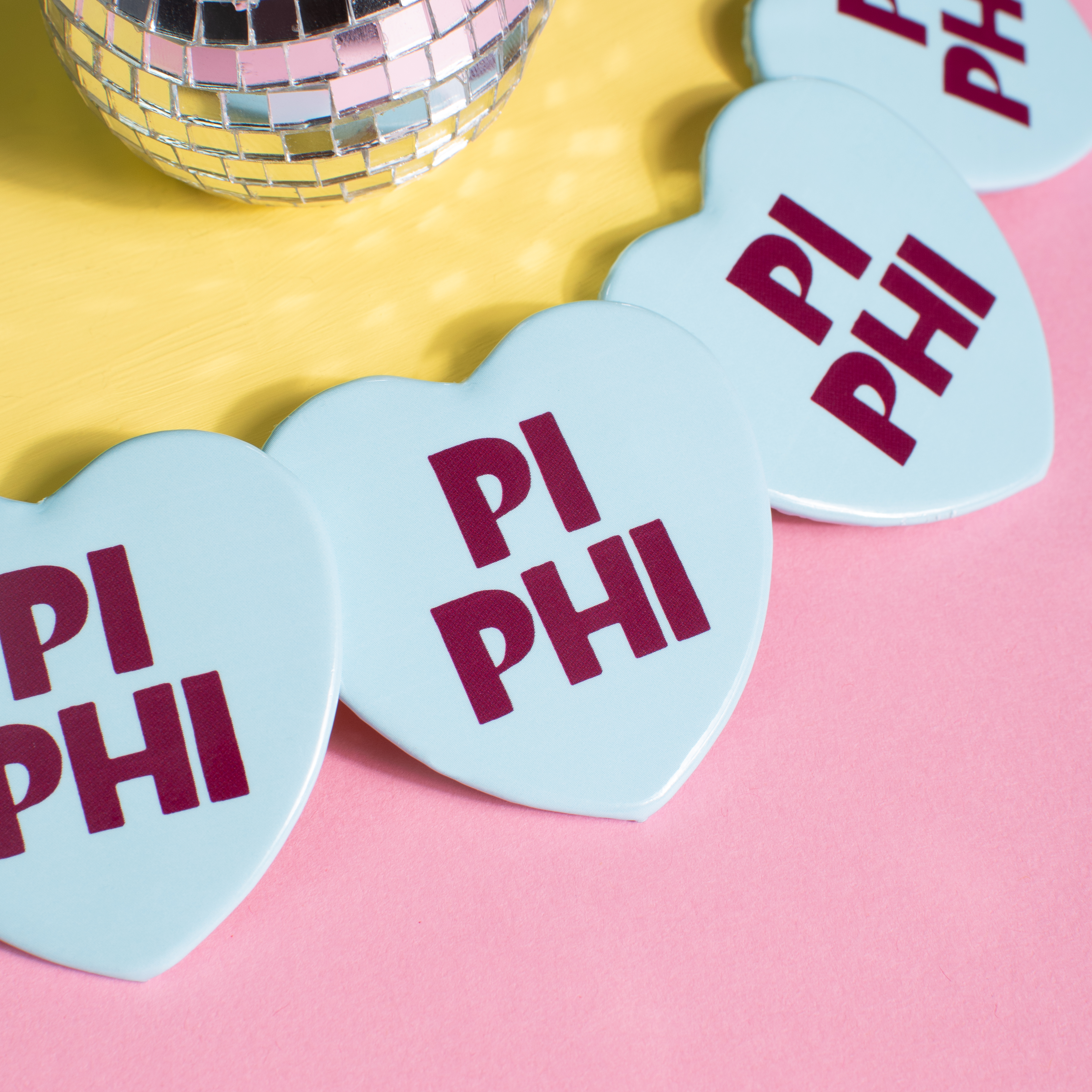 Swag - Wholesale Lapel Pin/Button - Pop Heart Buttons14