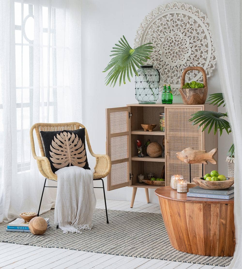 A&B Home Group Inc. - Vente Chaises - Chaise Januar 26,5x23,5x34" - Beige/Noir9