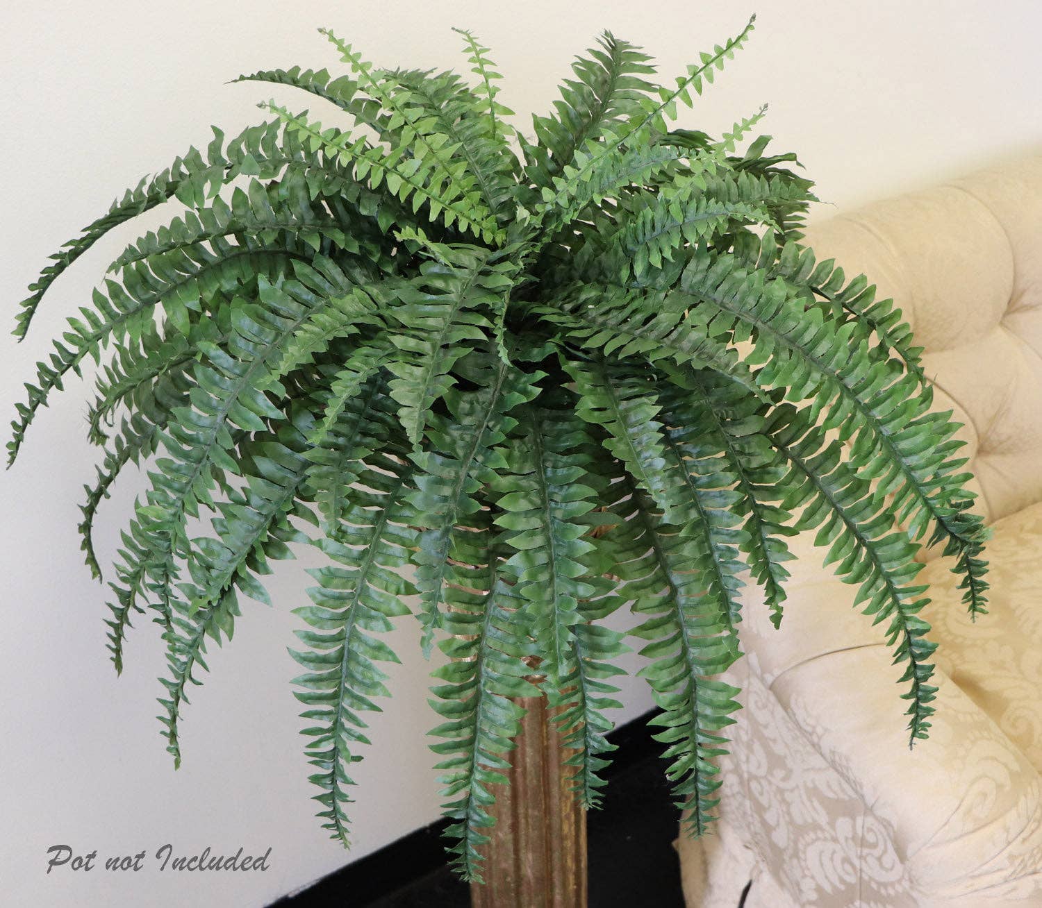 Larksilk - Wholesale Artificial Plant - 48" Boston Fern Plant - Indoor/Outdoor Faux Fern2