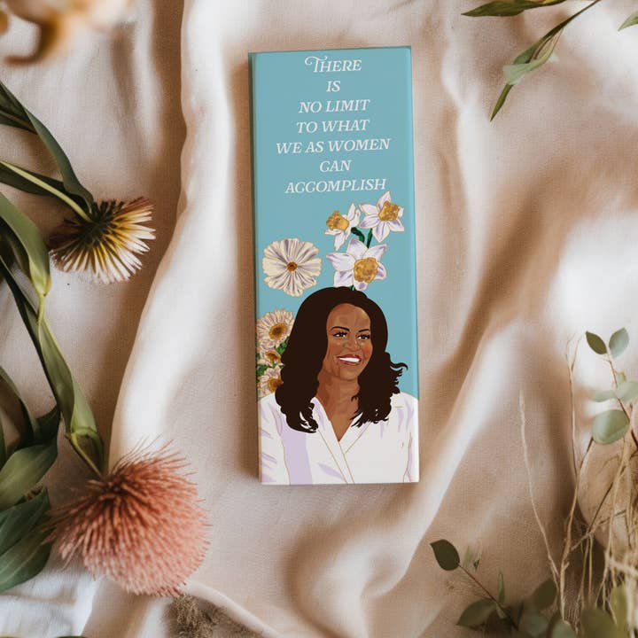 Michelle Obama Bookmark for wholesale by Taylor McManus Illustration