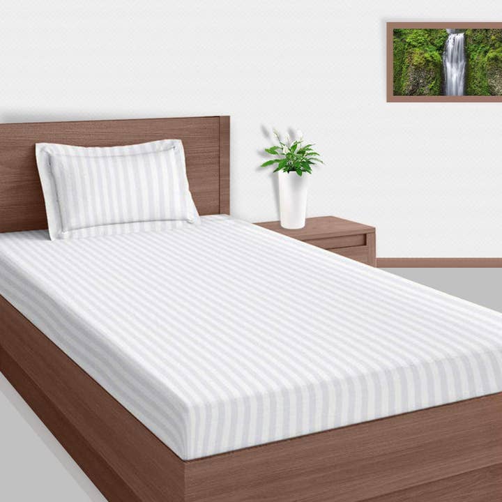 Salarosa - Wholesale Sheet Set - 3-Piece Bed Sheet Set – 100% Cotton, 300 Thread Count,