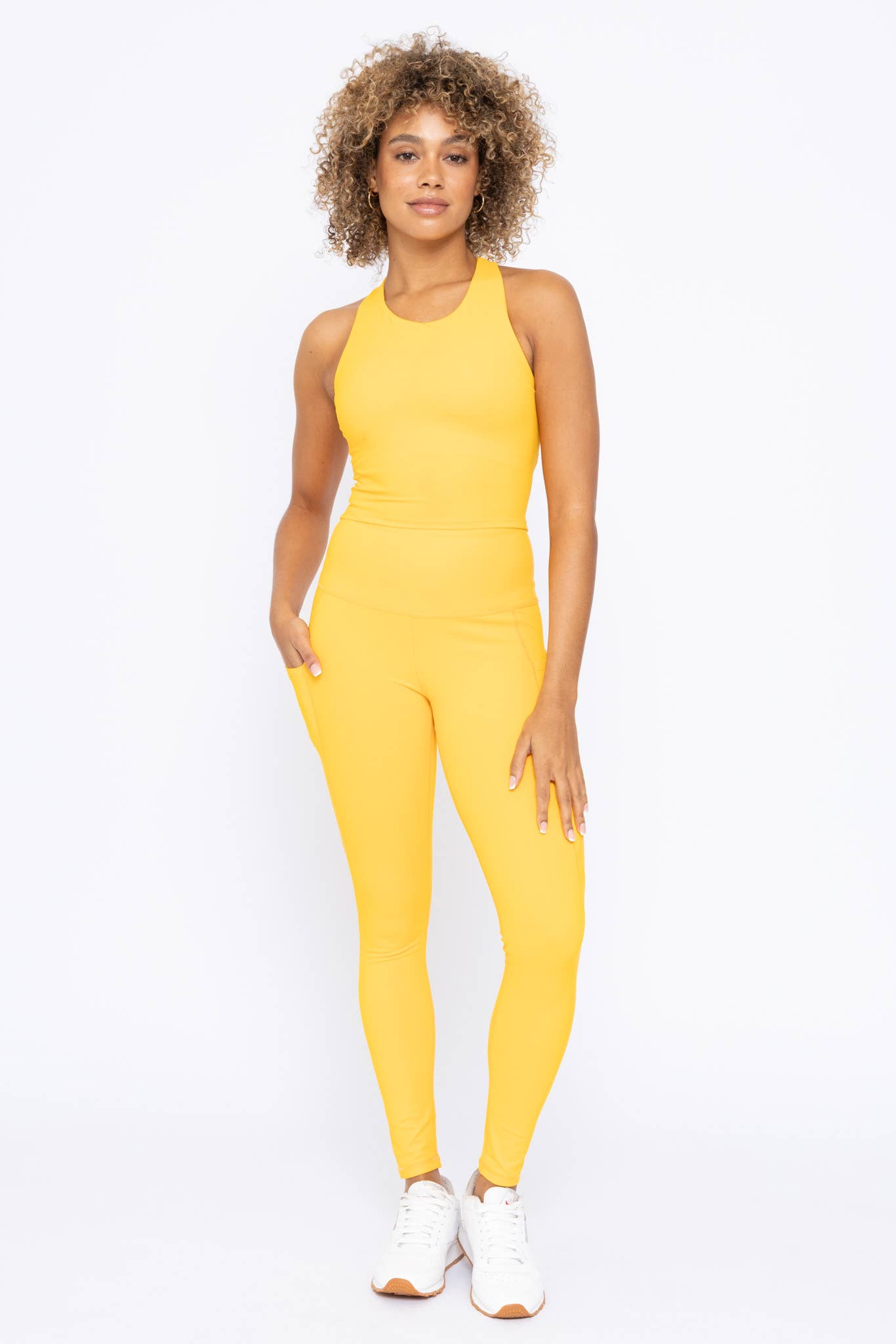 Mono B - Vente Legging de sport/d'intérieur – femme - Jambières essentielles à taille haute7