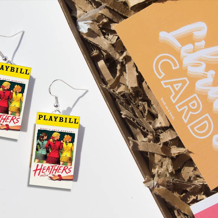 Heathers | Miniature Playbill for wholesale by bookonahookco