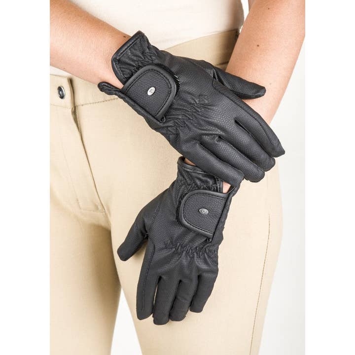 Black Lettia Children's Chelsea Gloves for wholesale on Faire