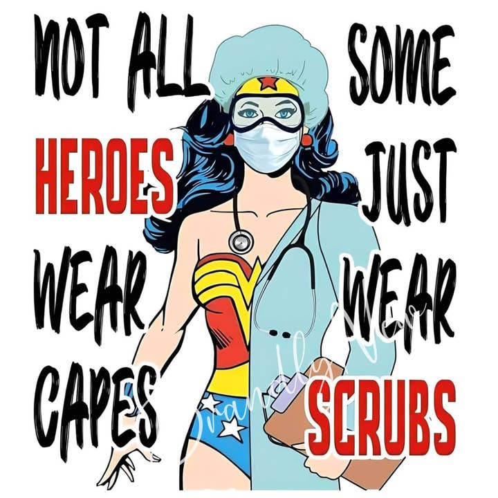 Os heróis usam esfoliantes de enfermeira transferência por atacado de BrandlyNew