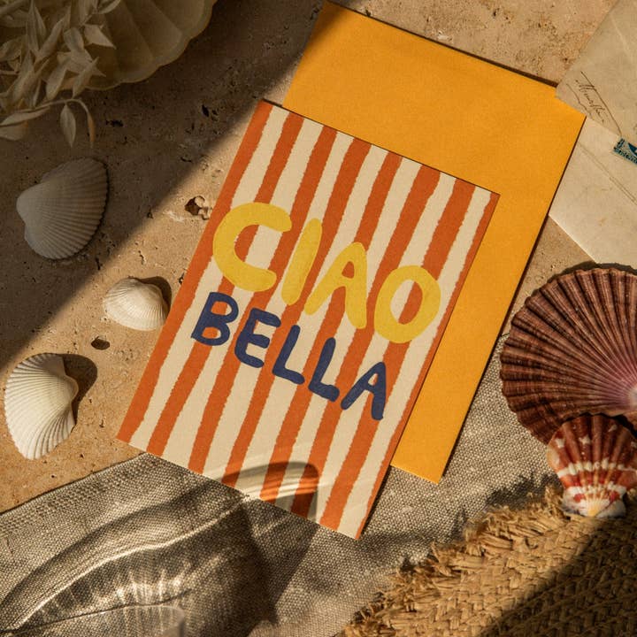 Studio Dolci - Wholesale Ansichtkaart - ANSICHTKAART CIAO BELLA1