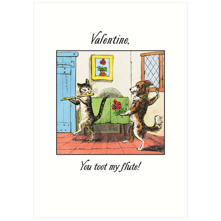 Lucca Paperworks - Wholesale Valentine's Day Card - Valentine Flute | Valentine Greeting Card1