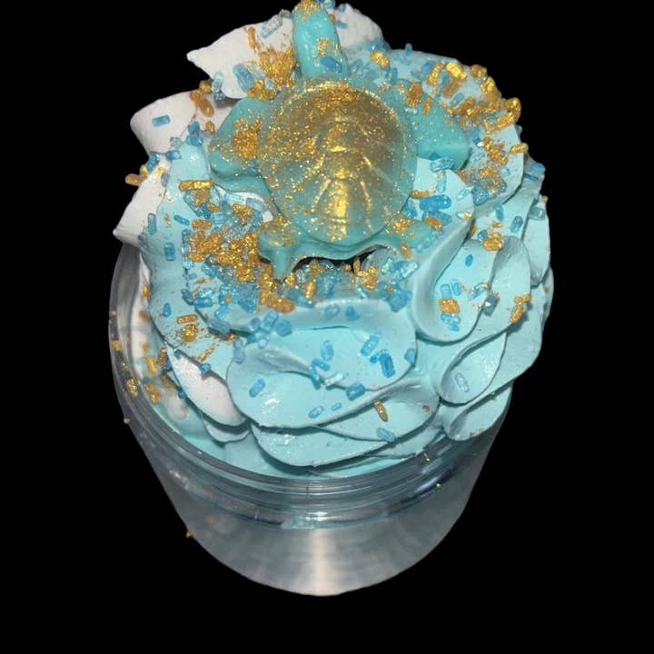 Savon nettoyant pour le corps Sea Turtle Whipped pour la vente par Scrub Cosmetics