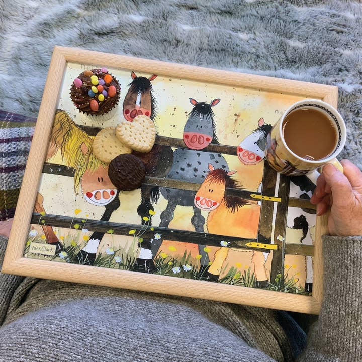 Ponyer Lap Bakke for engroshandel hos Alex Clark Art