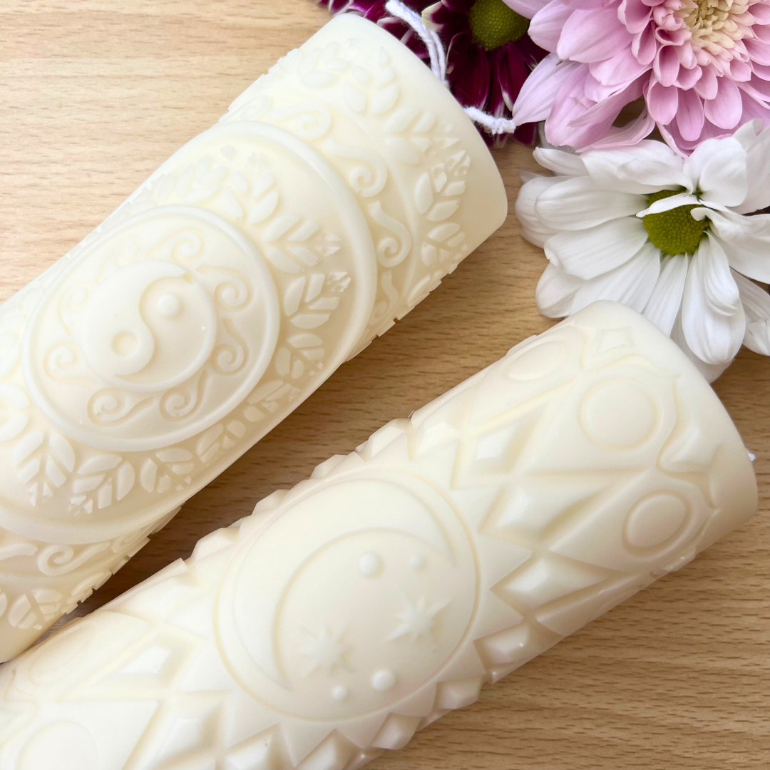 Velarosa Studio LLC - Wholesale Pillar Candle - Manifesting Pillar Soy Wax Candles6