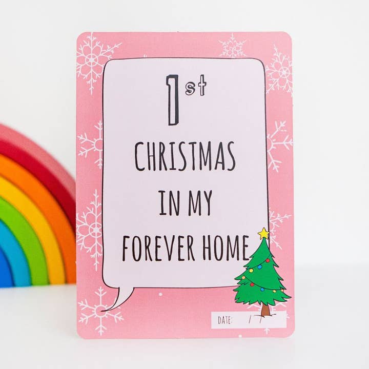 Adoption Milestone Cards For Single And Couple Adopters for wholesale by Little Pickle Memories