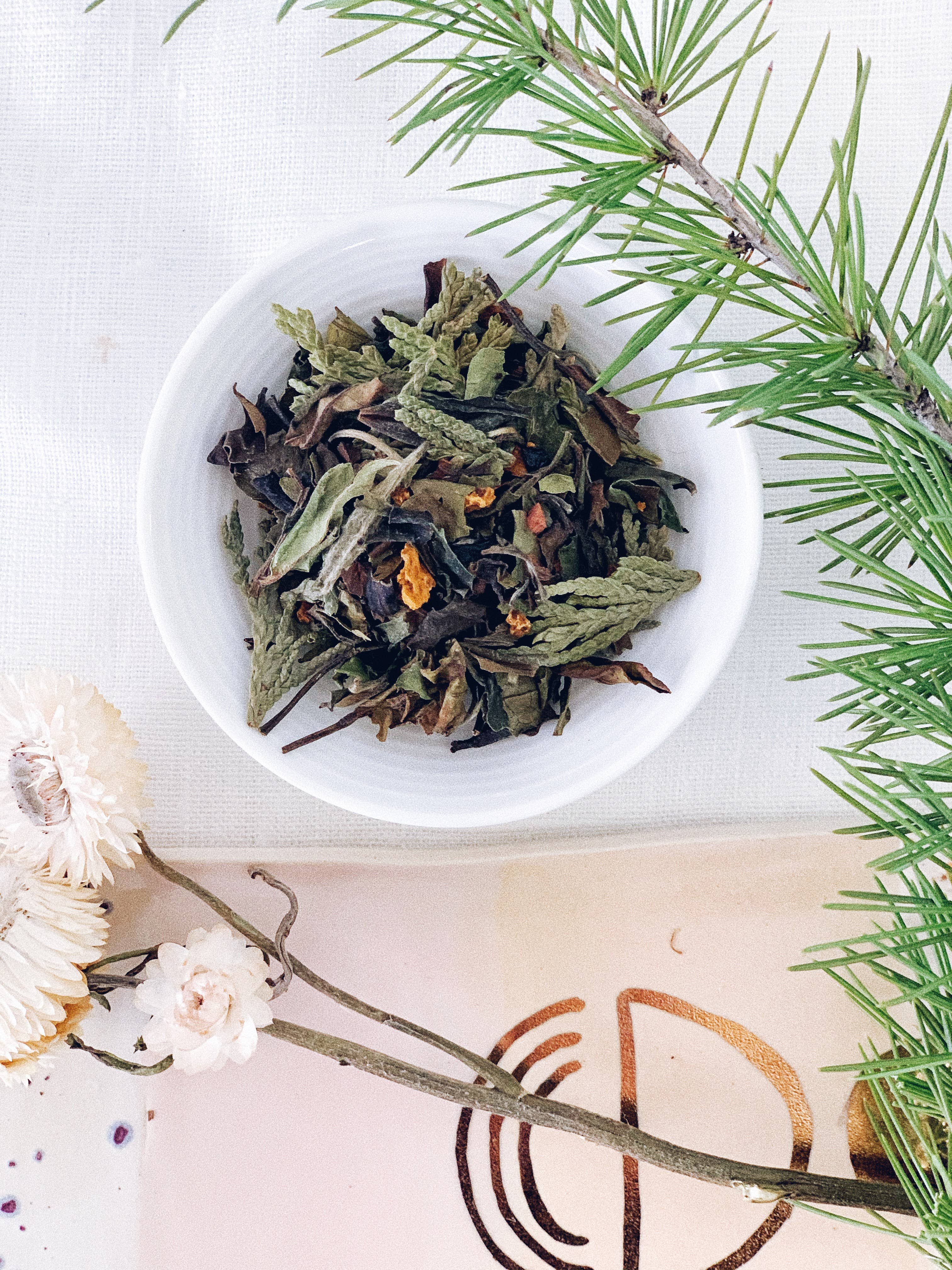 blushing wren teas & botanicals - Wholesale Loose Tea - winter bag1