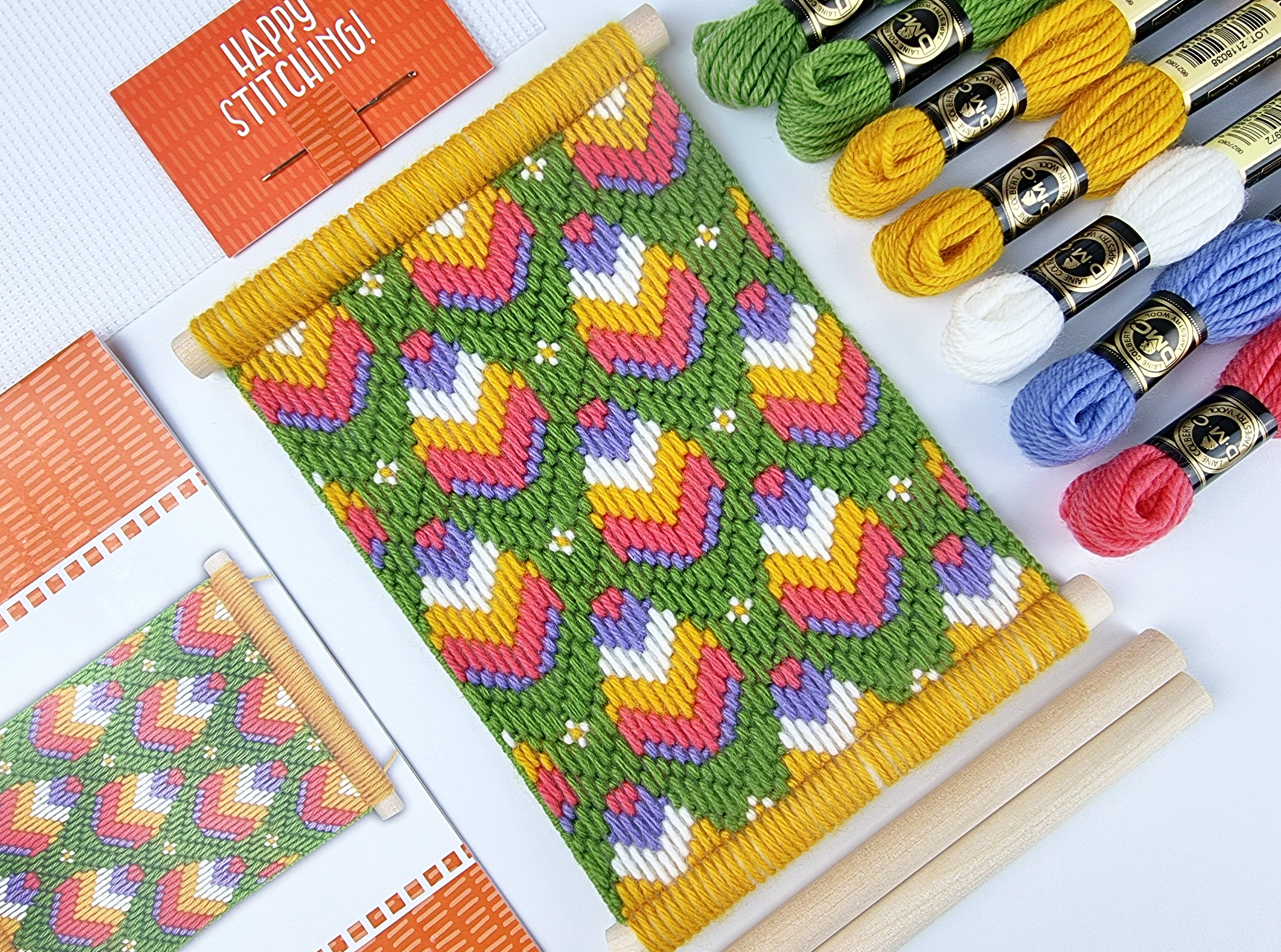 Kreative Kids tradicional Cross Stitch Kit Para Niños Tapiz Coser Craft ~ 