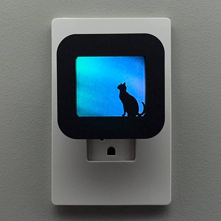 Cat Night Light | Swappable Cover | Best Seller for wholesale by Swaplights Night Lights