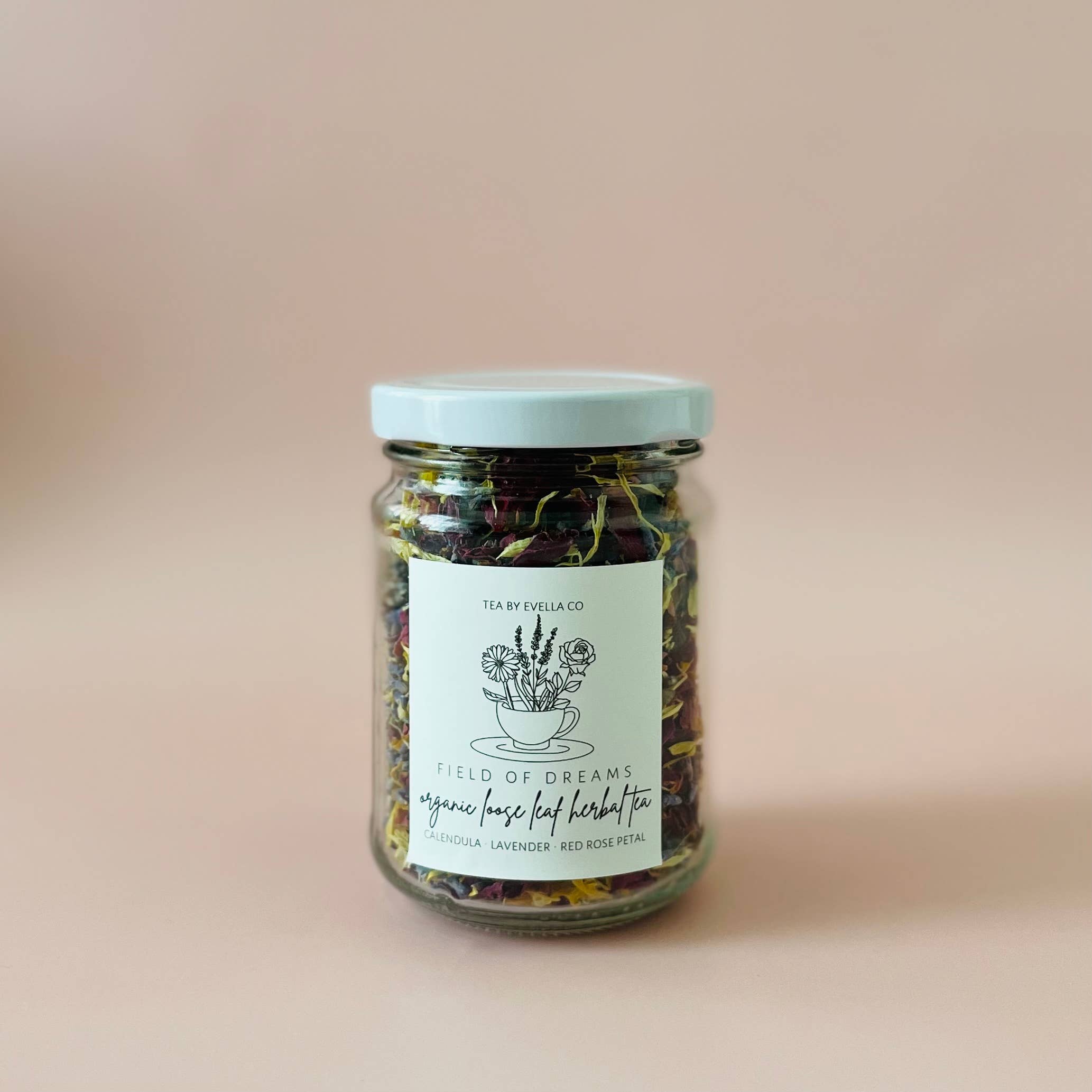Evella Co - Wholesale Loose tea - Field of Dreams | Organic Loose Leaf Tea1