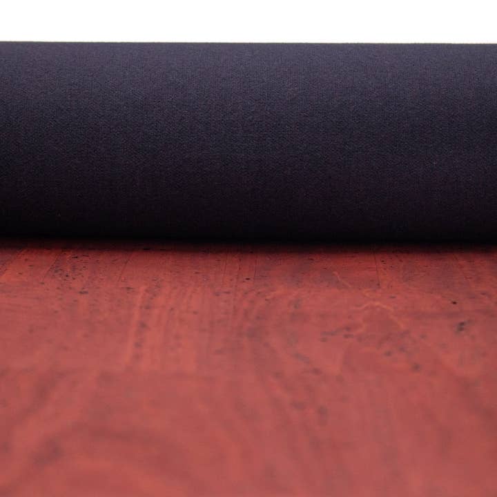 Meninas Bonitas Cork – material para artesanato por atacado – Tecido de Cortiça Portuguesa Vermelho Escarlate COF-155