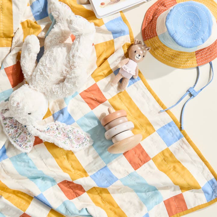 Anchal - Wholesale Quilt - Kids & Baby - Tile Baby Quilt