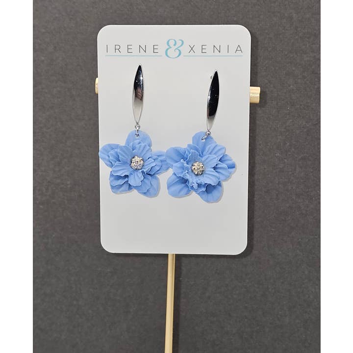 Irene and Xenia - Wholesale Dangle Earrings - Large Floral Dangles4
