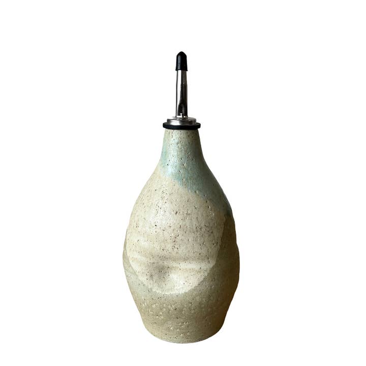 Gina DeSantis Ceramics - Wholesale Oil/Vinegar Dispenser - Ebb Oil and Vinegar Pourer