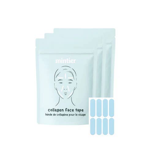 Mintier - Vente Masque pour le visage - Bande de Visage Lift & Hydrate au Collagène1