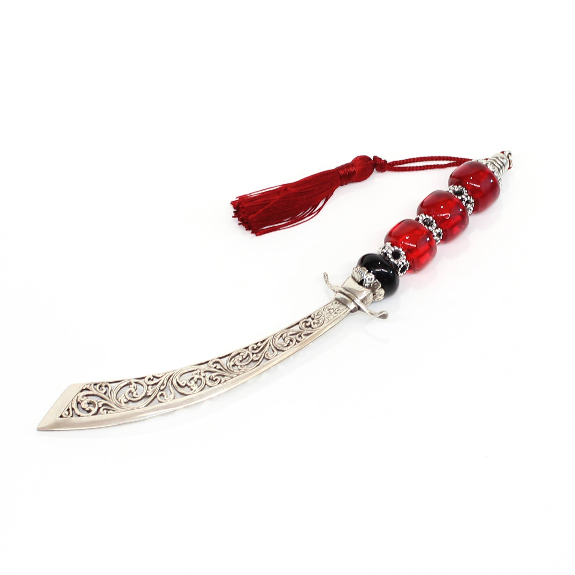 San Lorenzo Design – wholesale Letter opener – Murano Glass 'SABER' Letter Opener with Cotton Bow, Handmade2