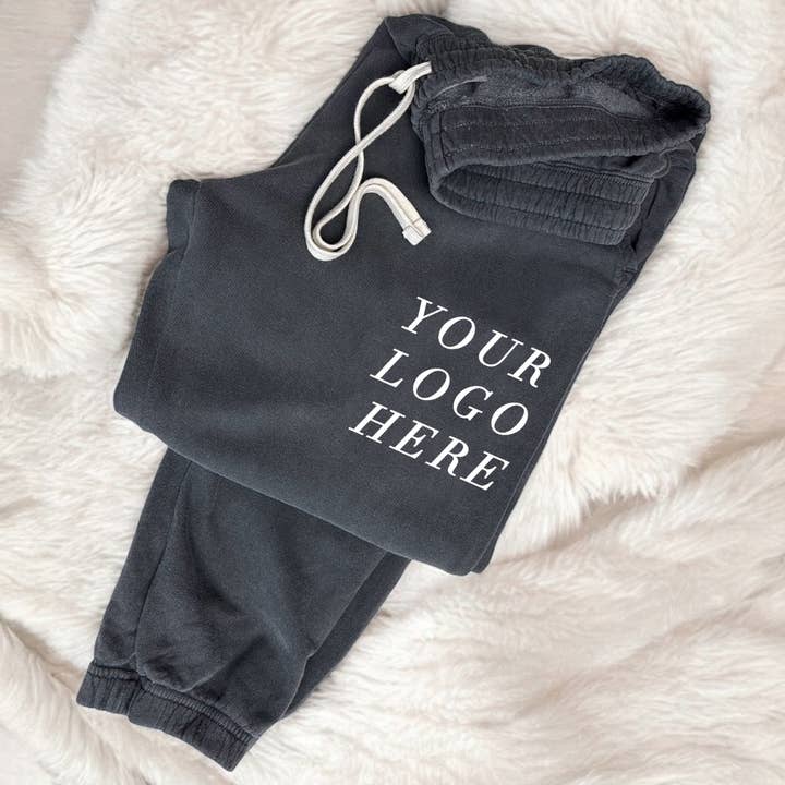 Typically Vulgar - Wholesale Lounge Sweatpants/Joggers - Women's - Custom LOGO Comfort Colors *Lightweight Sweatpants / Printed2