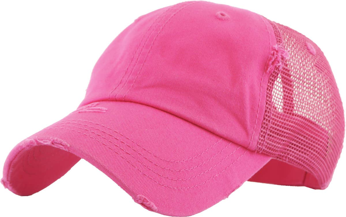 KBETHOS – Boné de beisebol - Mulher por atacado – Boné ajustável de malha com abertura para rabo de cavalo29