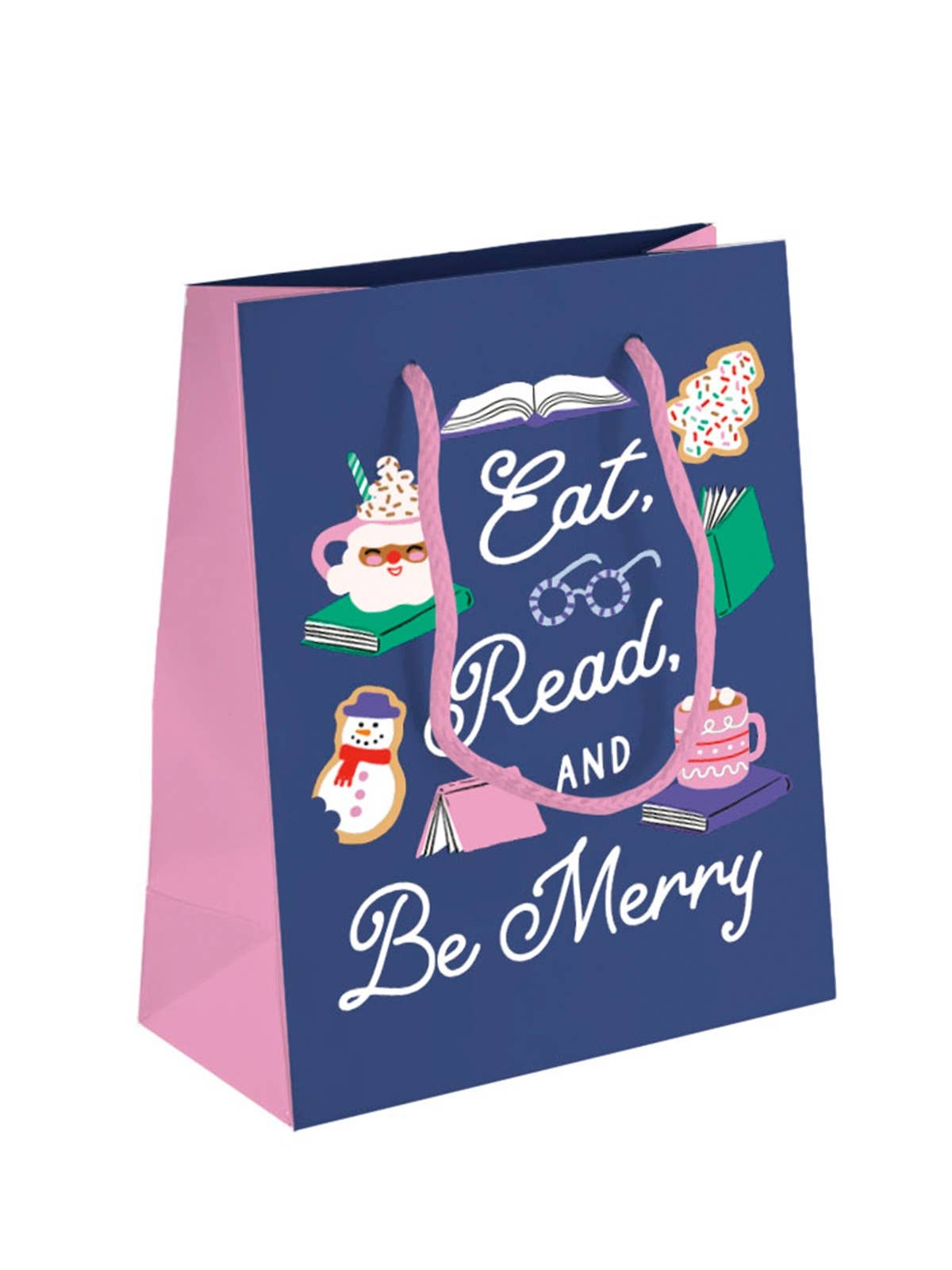 Penguin Random House LLC - Wholesale Gift Bag - Eat, Read, & Be Merry (2025) Gift Bag (Large)