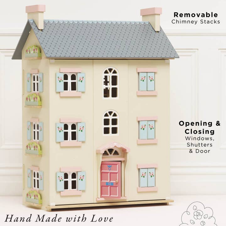 Le Toy Van, Inc. - Wholesale Doll Accessory Kit - Kids - Cherry Tree Hall Wooden Dolls House1